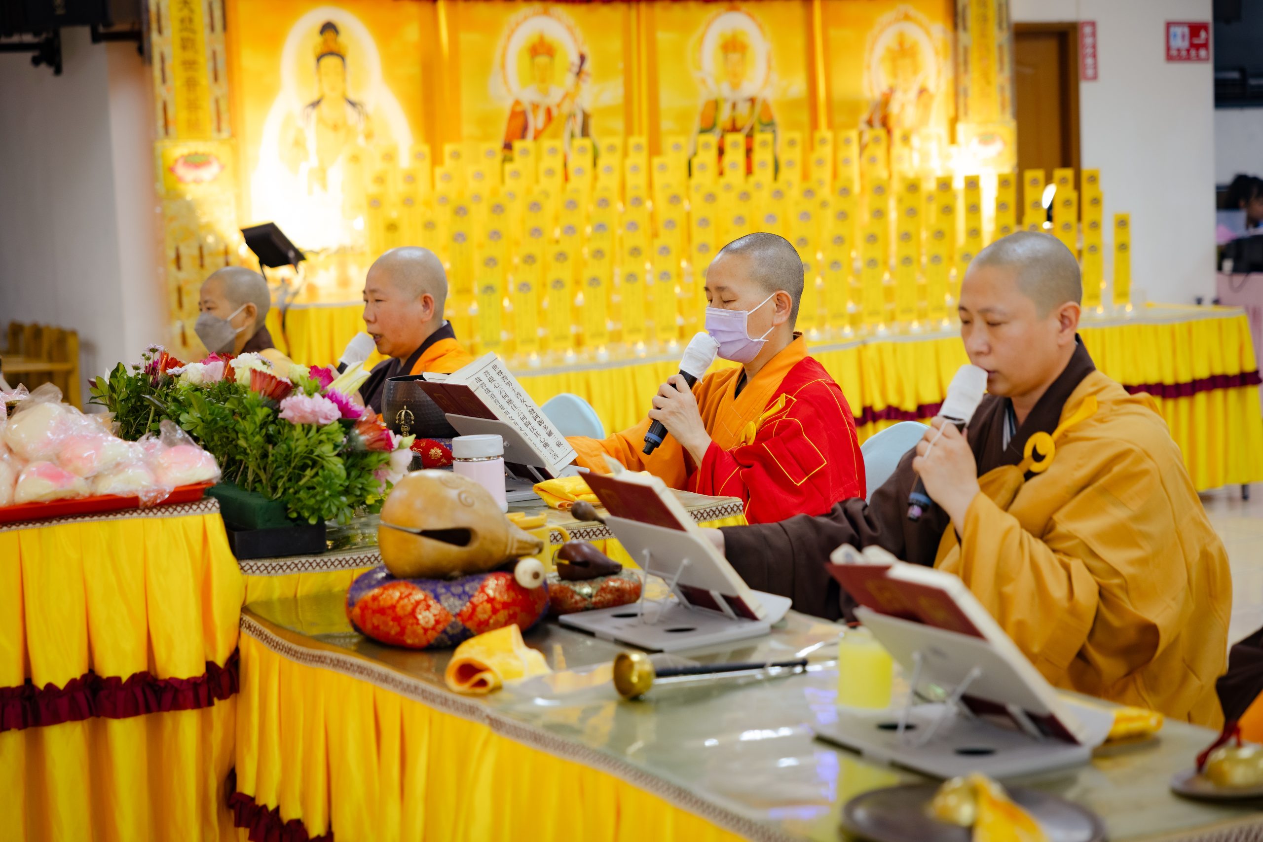 後來福莊嚴的佛事