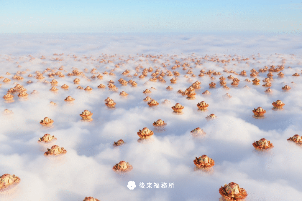 九品大蓮花靜謐氛圍